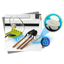 Four-Slot Non Slip Spatula Rack