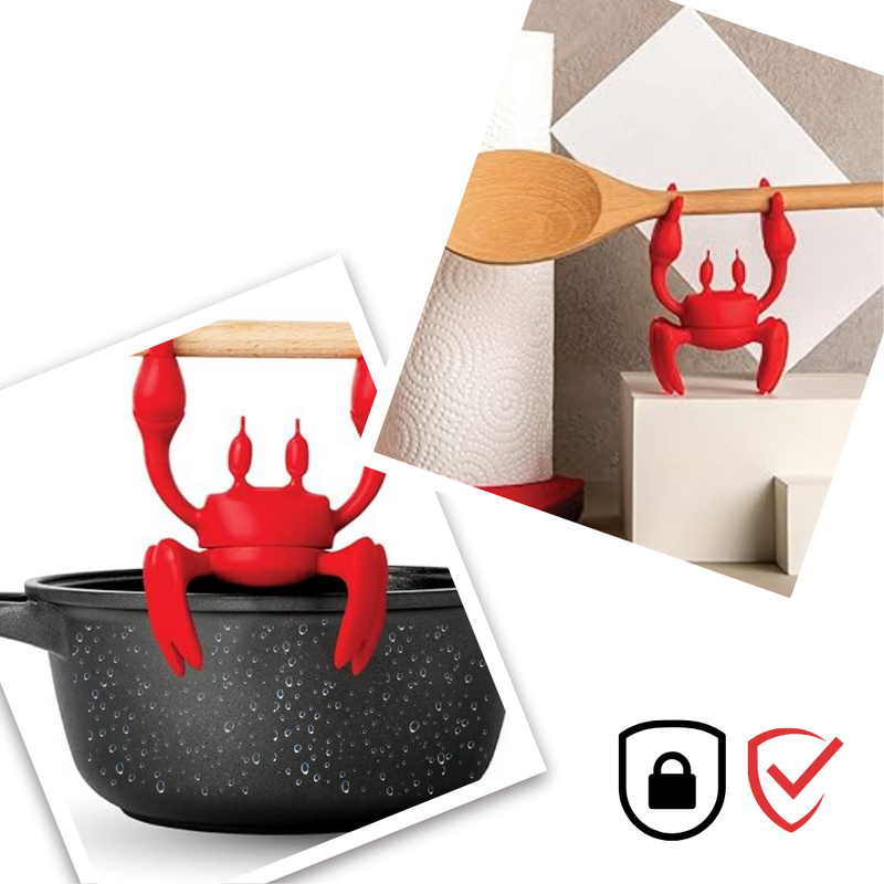 Fun Crab Non-Slip Spoon Holder