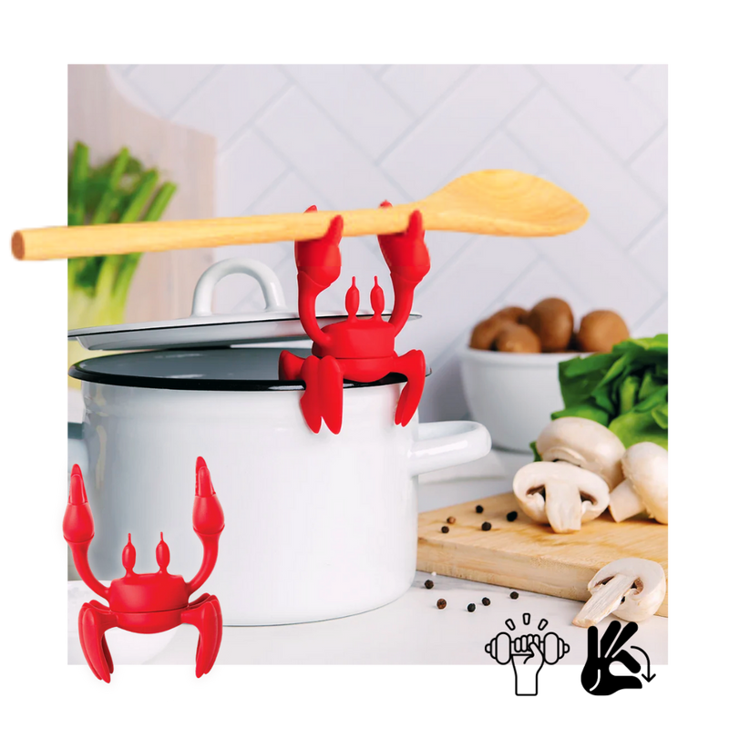 Fun Crab Non-Slip Spoon Holder