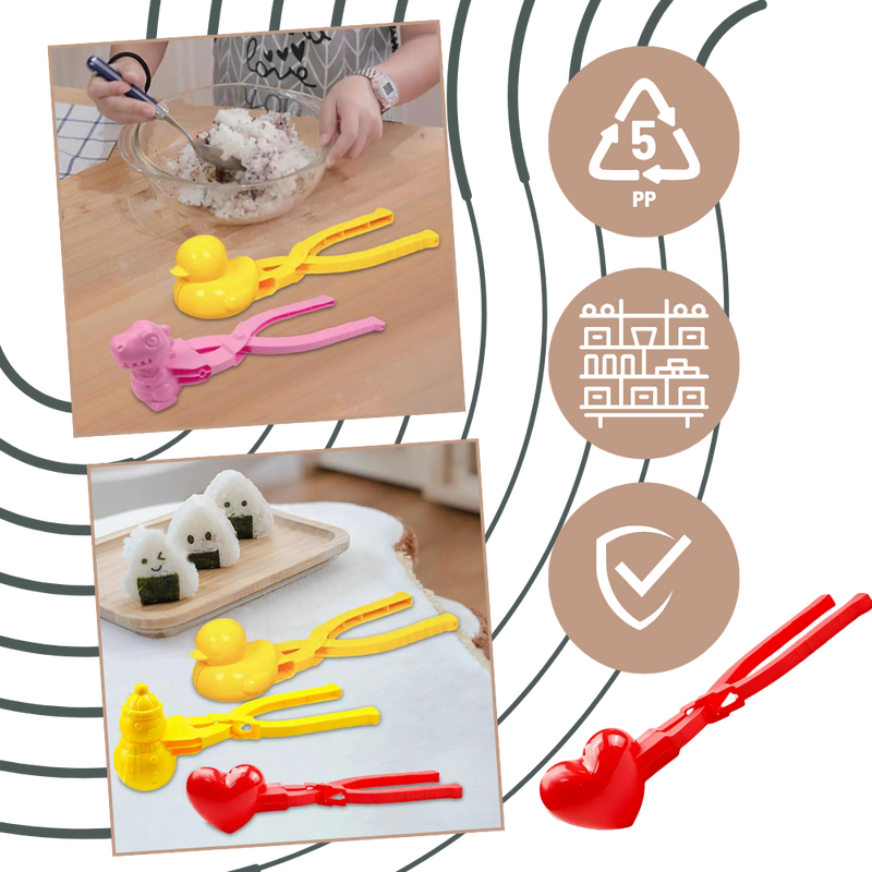 Fun Designs Sushi Rice Mold