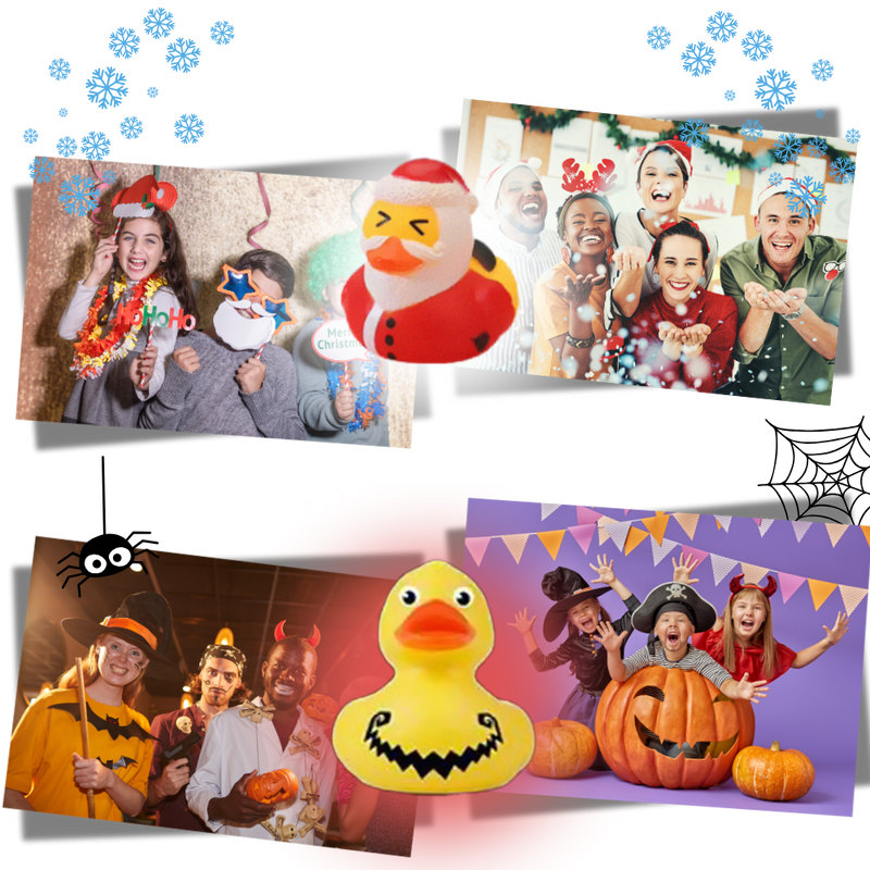 Halloween & Christmas Themed Duck Advent Calendar