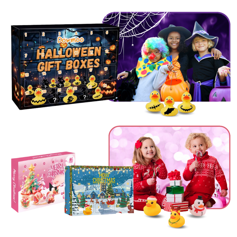 Halloween & Christmas Themed Duck Advent Calendar