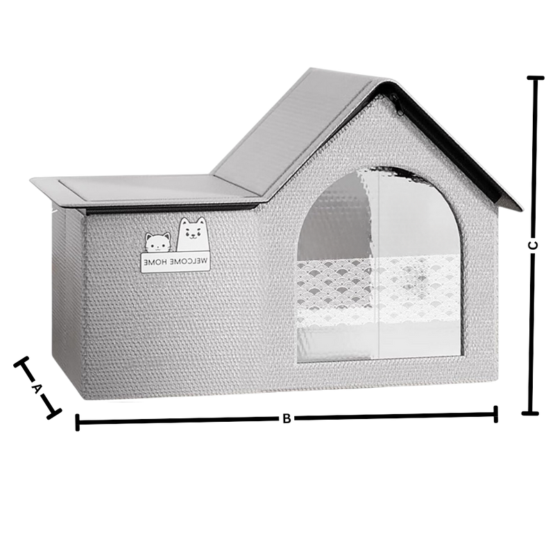 Heat Reflective Insulation Cool Cat House