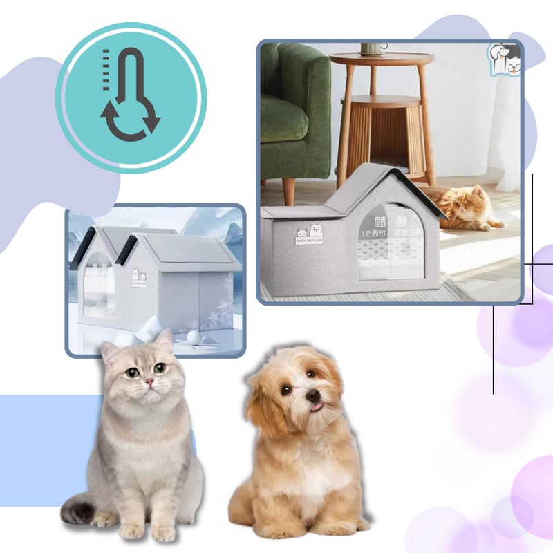 Heat Reflective Insulation Cool Cat House