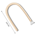 Heatless Curling Rod Headband Ribbon Silk