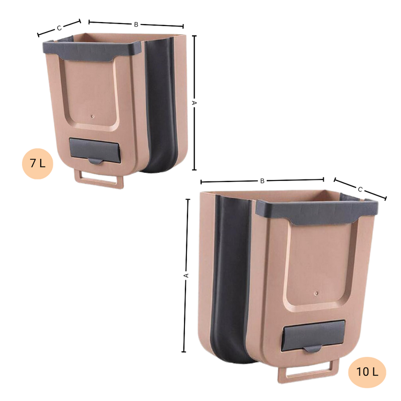 High Capacity Collapsible Trash Can