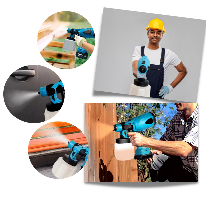 High-pressure Cordless Paint Sprayer Gun
