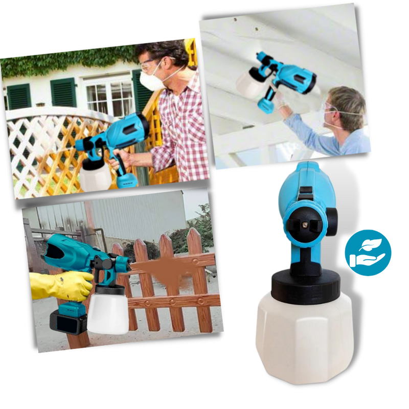 High-pressure Cordless Paint Sprayer Gun