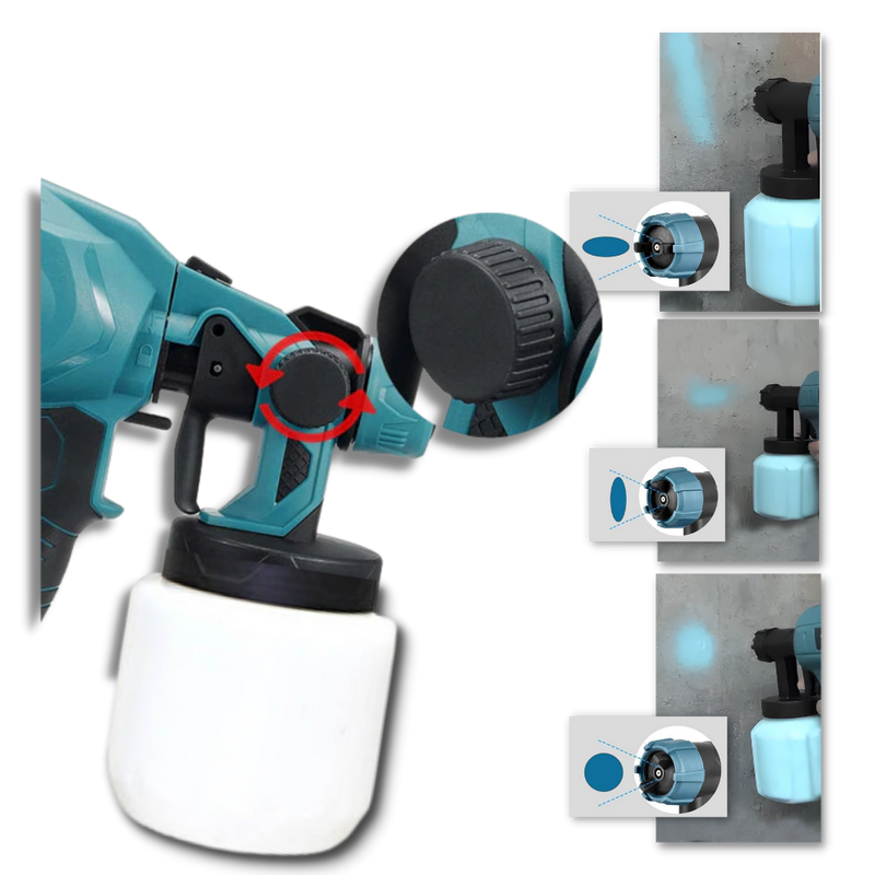 High-pressure Cordless Paint Sprayer Gun