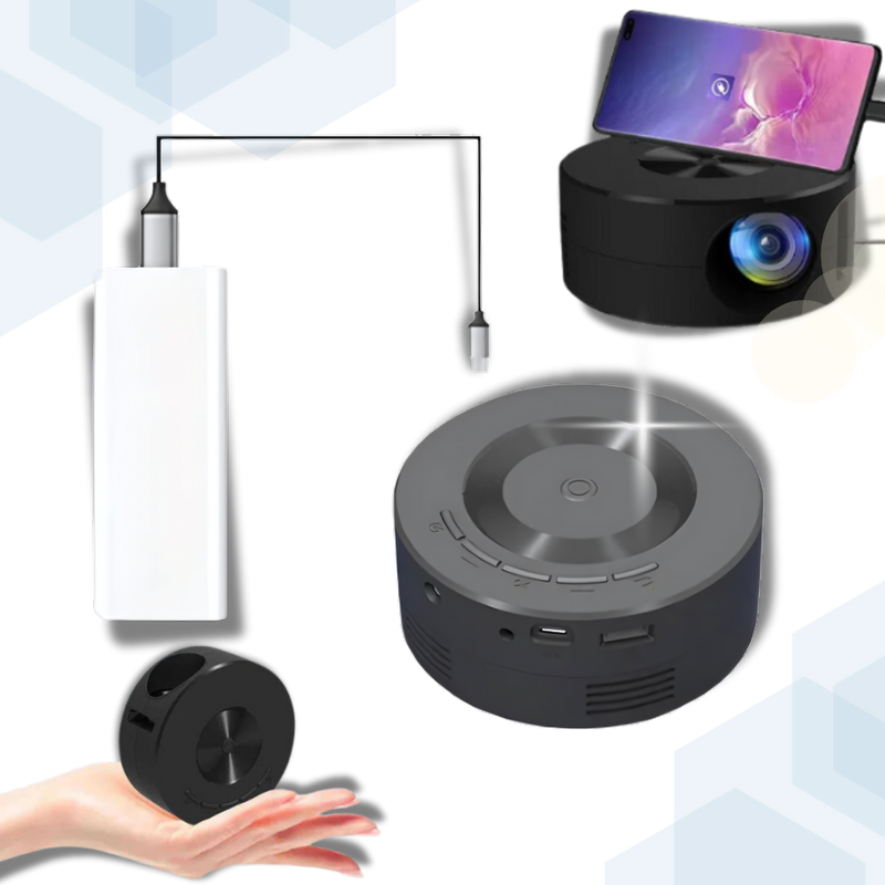 High Resolution Mini Movie Projector