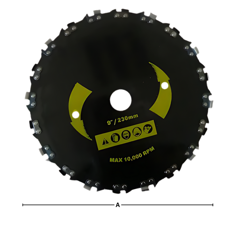 High RPM Steel Trimmer Head