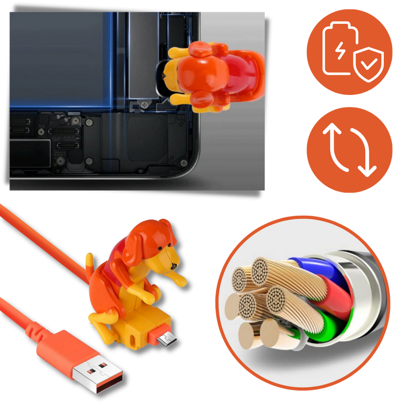 Humping Dog Fast Charger Cable