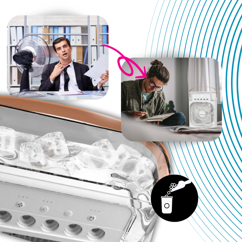 Hydrocooling Small Portable Air Conditioner