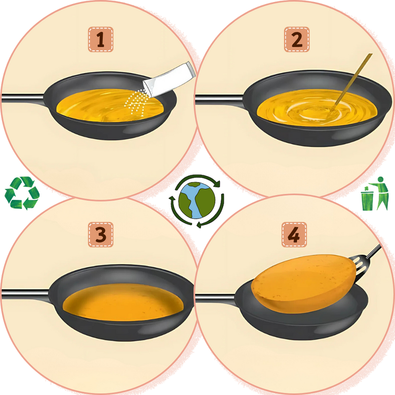Hygienic Cooking Oil Solidifier