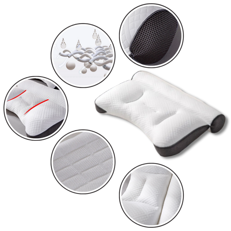 Hypoallergenic Cervical Support Pillow