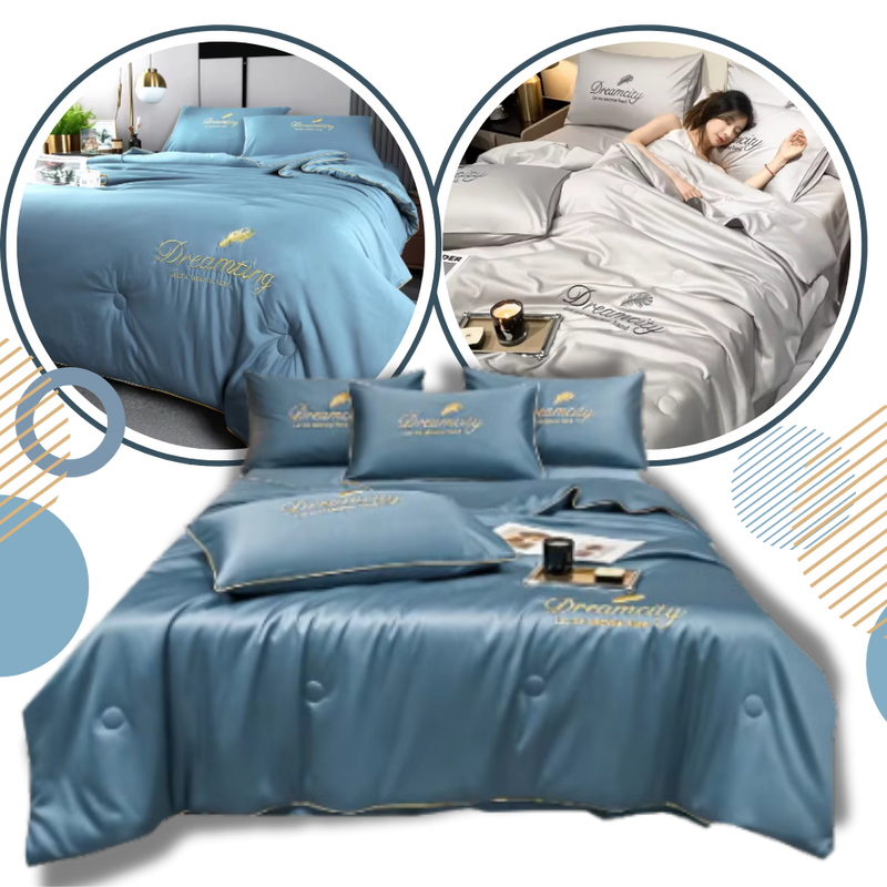 Icy Silk Soft Linen Duvet Cover