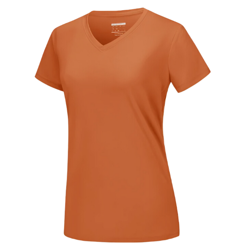 Instant Cooling V-neck Shirts Women
