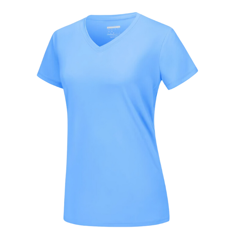 Instant Cooling V-neck Shirts Women