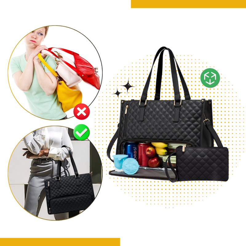 Insulated Carry-All Tote Bag