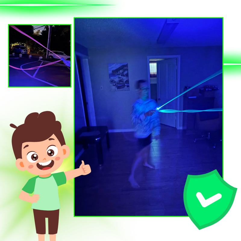 Interactive Light Loop Lasso Toy
