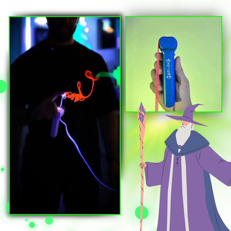 Interactive Light Loop Lasso Toy
