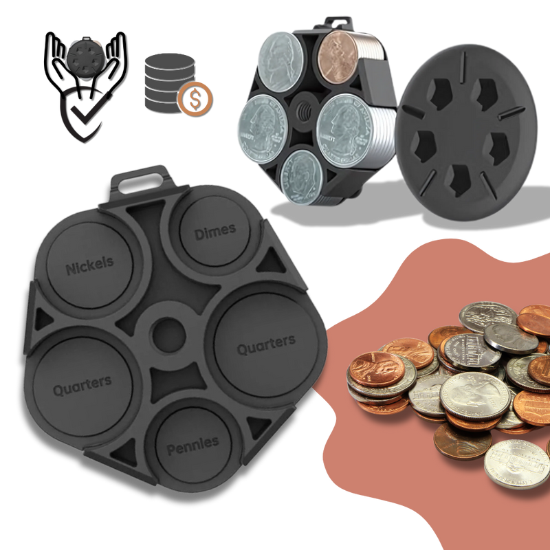Large Capacity Car Coin Holder