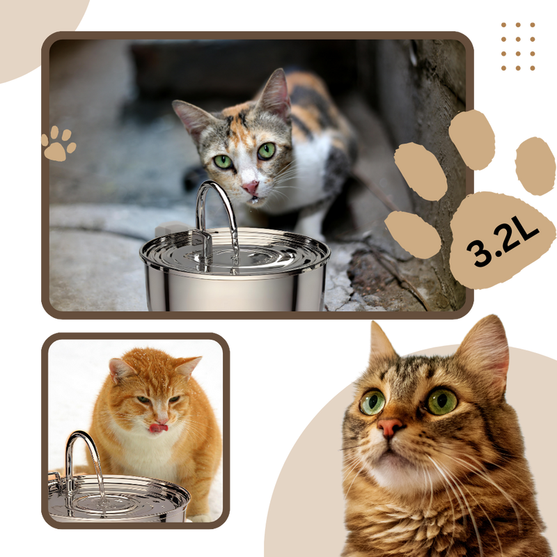 Large Capacity Cat Drinking Fountain