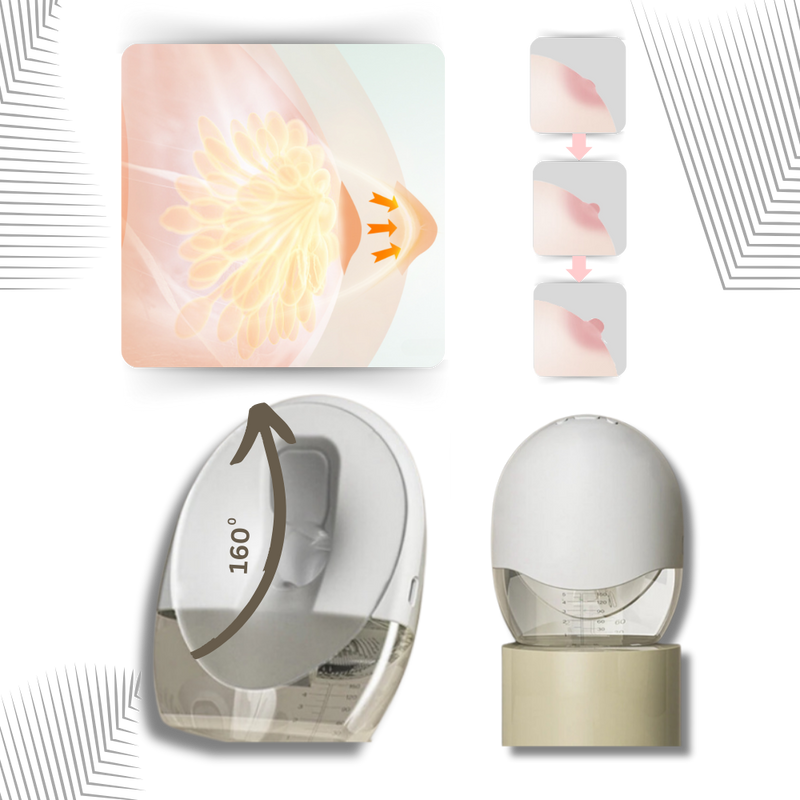 Leak Prevention Hands-Free Breast Pump