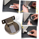 Magnetic Door Stopper in Stainless Steel