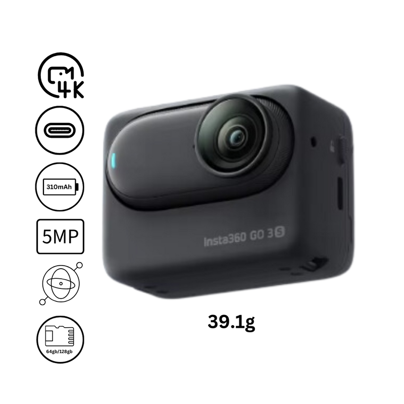 Magnetic Mounting Insta 360 hands Free Camera
