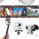 Magnetic Mounting Insta 360 hands Free Camera