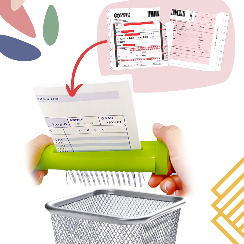Manual Portable Paper Shredder