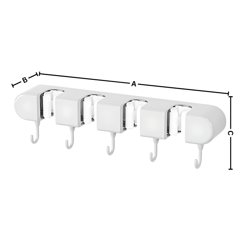Multifunctional Broom Holder
