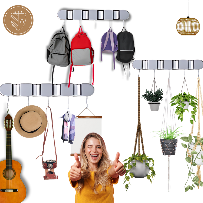 Multifunctional Broom Holder