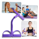 Multifunctional Pedal Resistance Bands Fitness 4 Tube