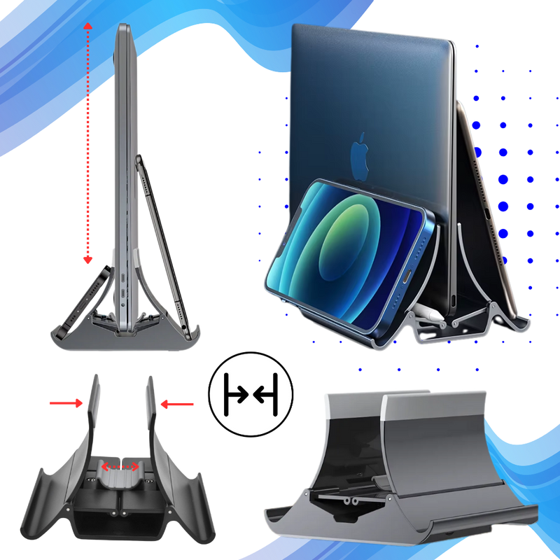 Multifunctional Stable Vertical Laptop Stand