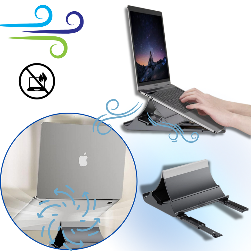 Multifunctional Stable Vertical Laptop Stand