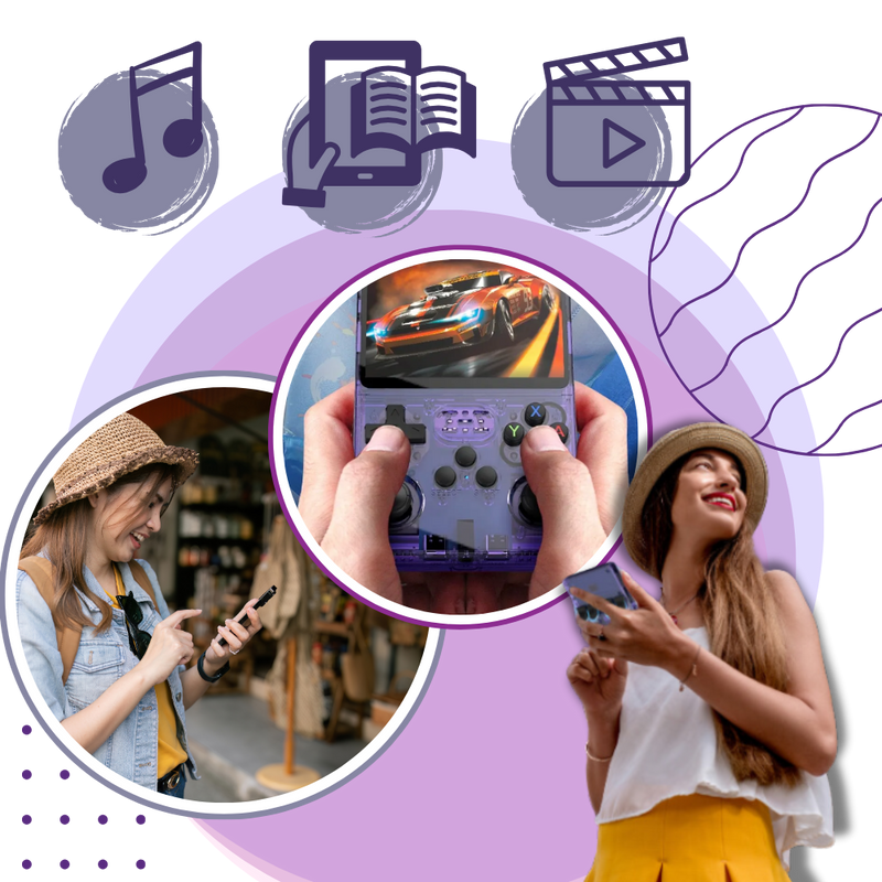 Multiple Emulator Retro Handheld Console