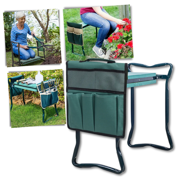 Multipurpose gardening kneeler