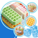 Non-stick Silicone Ice Cube Trays