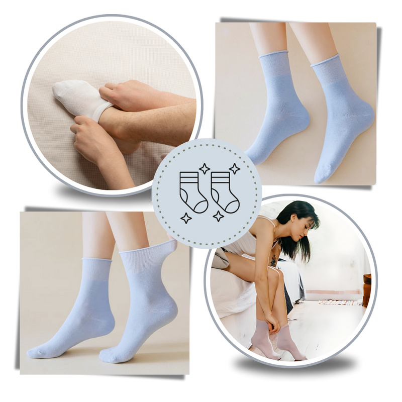 Non-Constricting Seamless Quarter Socks