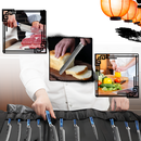 Atlantic Blue Japanese Knives