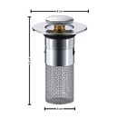 Odor Isolation Pop Up Sink Stopper