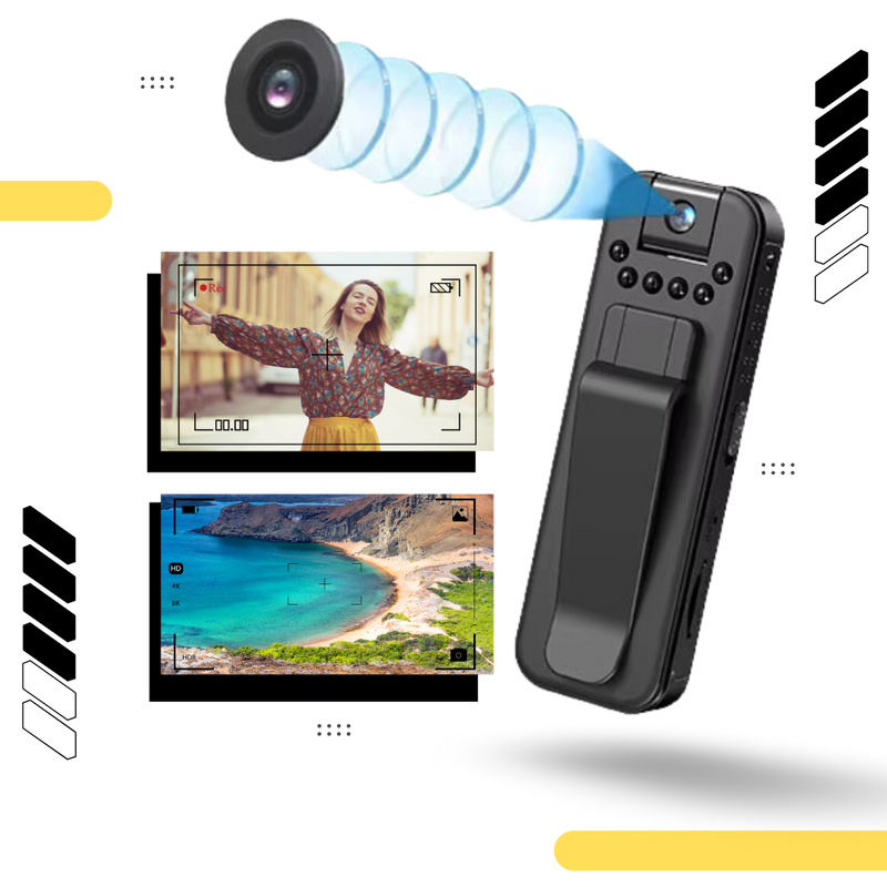 OTG Compatible Wireless Vlog Body Camera