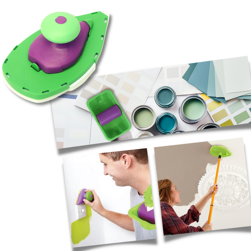 Paint Edger Set 4pcs Sponge Point and Decorative