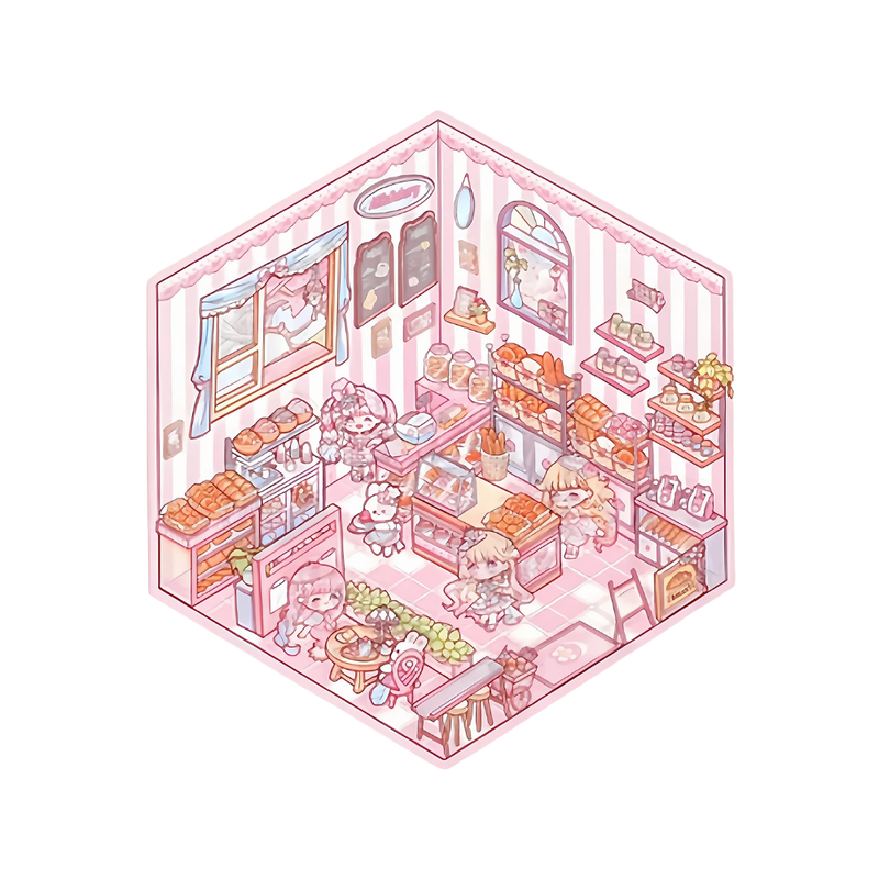 Pastel Home Tales Stickers