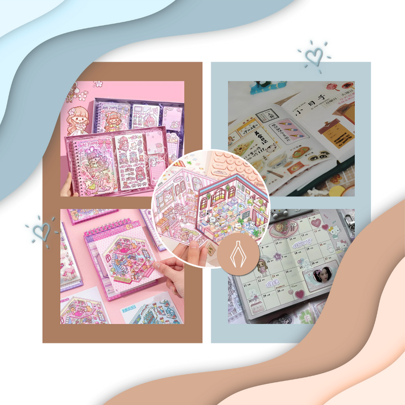 Pastel Home Tales Stickers