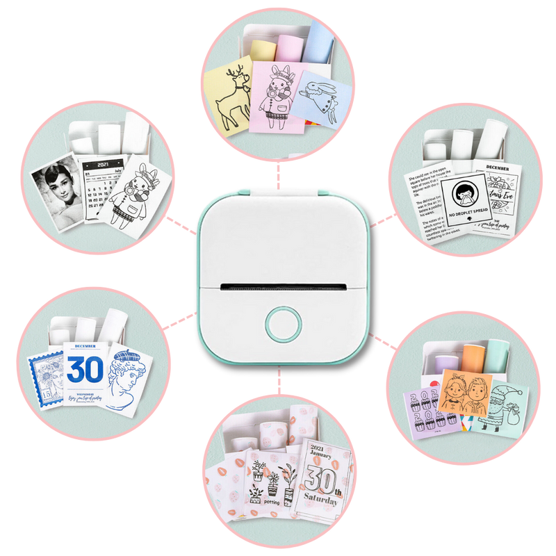 Phomemo Inkless Sticker Printer