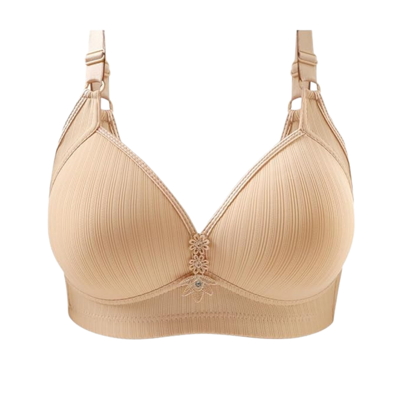 Plus Size Wireless Push-Up Bra