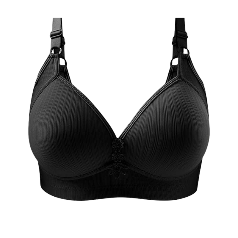 Plus Size Wireless Push-Up Bra